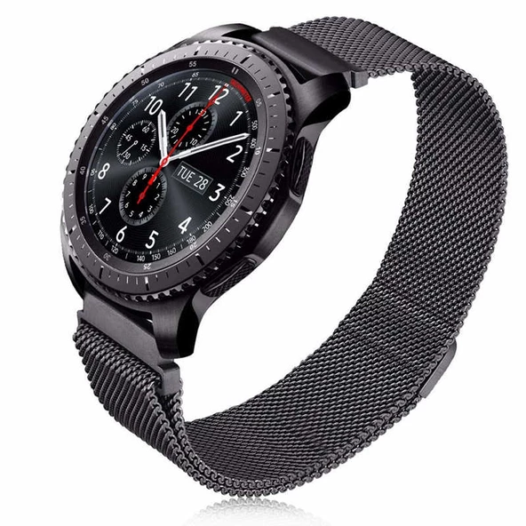Gear S2 (20mm) KRD-12 Metal Kordon - Resim 8