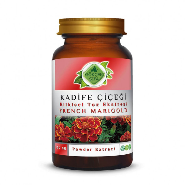 Kadife Çiçeği Toz Ekstresi 100 gr. Cam Kavanoz ürün görseli 1