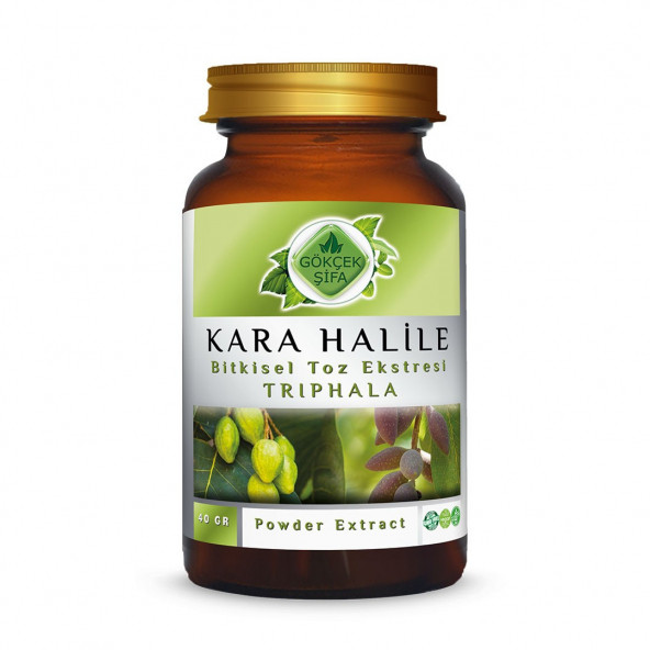 Kara Halile Toz Ekstresi 40 gr. Cam Kavanoz ürün görseli 1