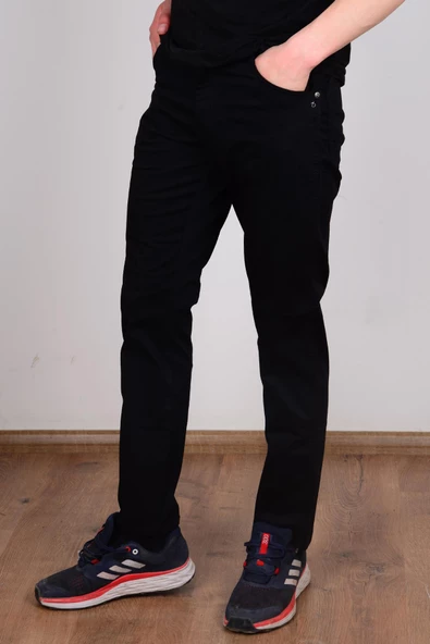 Wrangler W12SEA001 Texas Slim Siyah Erkek Kot Pantolon ürün görseli 1