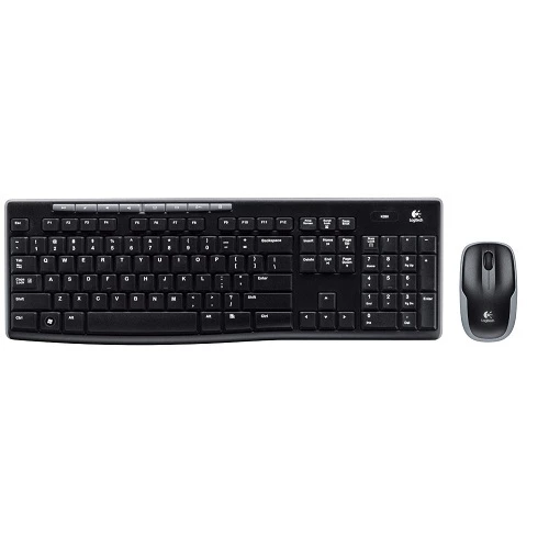 LOGITECH MK270 KABLOSUZ SET USB SİYAH 920-004525 ürün görseli 1