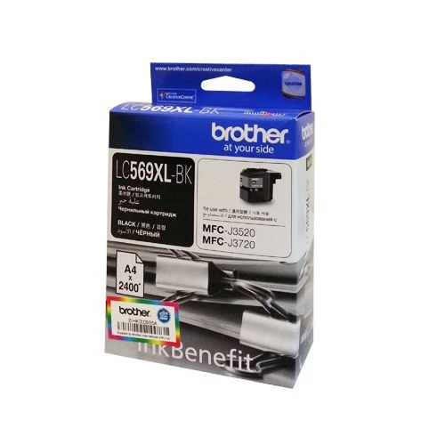 BROTHER 2.400 Sayfa Siyah Kartus LC569XLBK ürün görseli 1