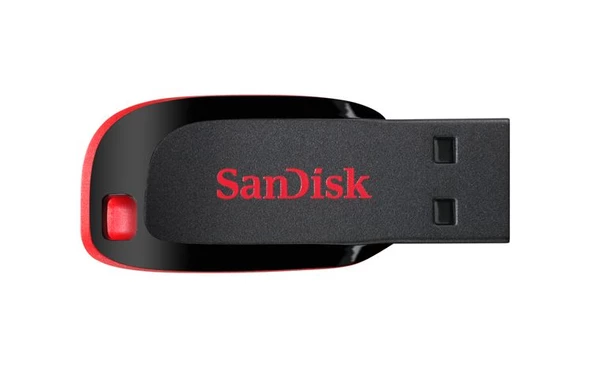 SANDISK 128GB Cruzer Blade USB2.0 Siyah USB Bellek SDCZ50-128G-B35 ürün görseli 1