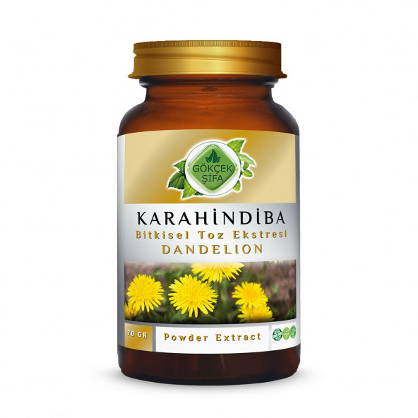 Karahindiba Toz Ekstresi 70 gr. Cam Kavanoz ürün görseli 1