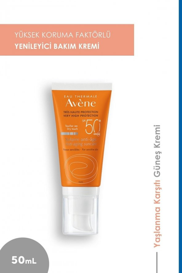Solaire Anti-age Spf50+ Creme 50 ml - Anti Aging Suncare ürün görseli 1