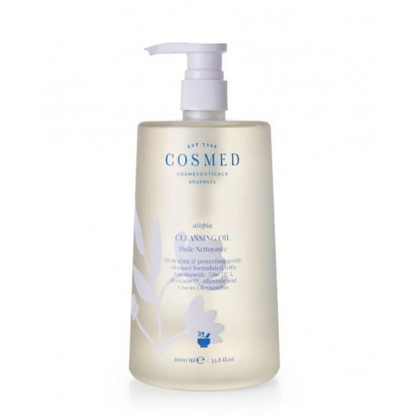 Atopia Cleansing Oil - Yüz Ve Vücut Için Temizleme Yağı - Yağ Bazlı Temizleyici 1000 ml ürün görseli 1