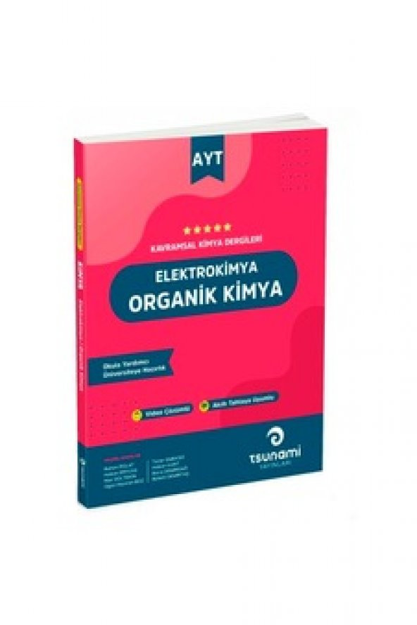 Tsunami Yayınları AYT ELEKTROKİMYA ORGANİK KİMYA ürün görseli 1