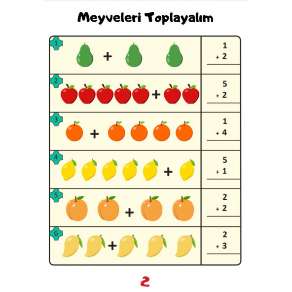 Okul Öncesi Matematik YAZ-SİL Seti - Resim 2