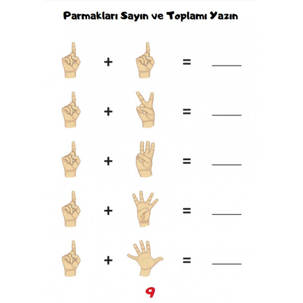Okul Öncesi Matematik YAZ-SİL Seti - Resim 4
