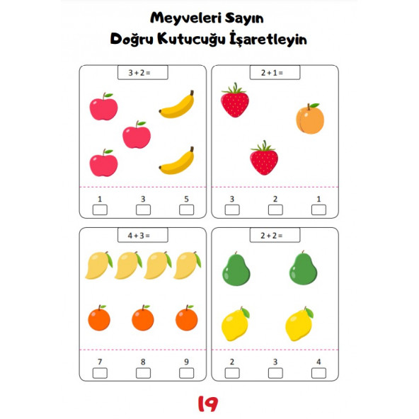 Okul Öncesi Matematik YAZ-SİL Seti - Resim 5