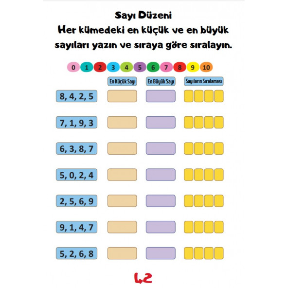 Okul Öncesi Matematik YAZ-SİL Seti - Resim 7