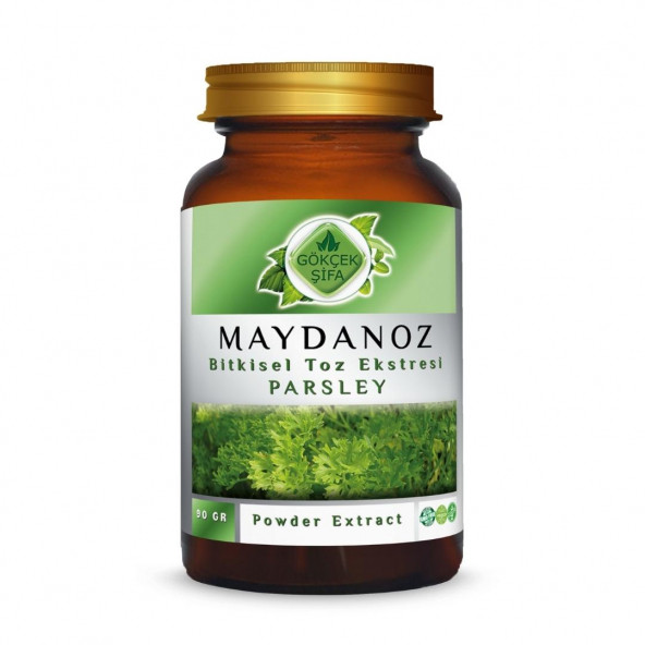 Maydanoz Toz Ekstresi (Petroselinum Crispum)90 gr Cam Kavanoz ürün görseli 1