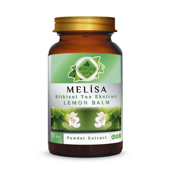 Melisa Toz Ekstresi (Melissa Officinalis L.)70 gr Cam Kavanoz ürün görseli 1