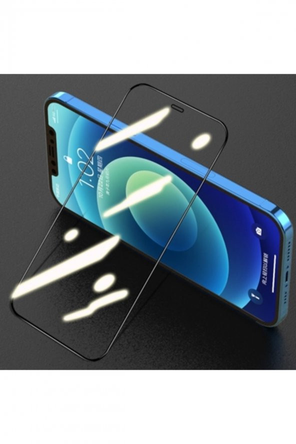 Ally Iphone 12 Pro Max 5d Kavisli Full Tempered Cam Ekran Koruyucu Siyah ürün görseli 1