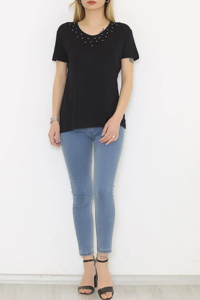 ZhlButik Önü İncili Bluz - Resim 6