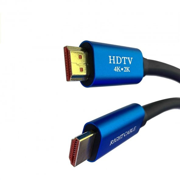 5Metre Altın Uçlu 4K 3D HDMI Kablo ürün görseli 1