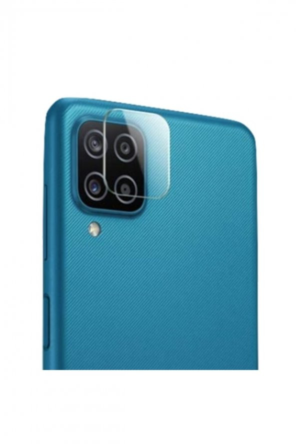 Sm Galaxy A12-a42 Tempered Cam Kamera Koruyucu Şeffaf ürün görseli 1