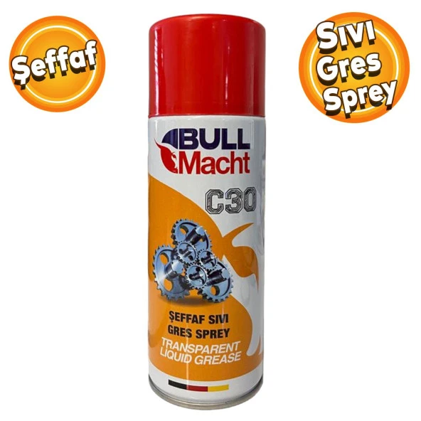 Bull Macht C30 Sıvı Gres Sprey 400 BM1005 ürün görseli 1
