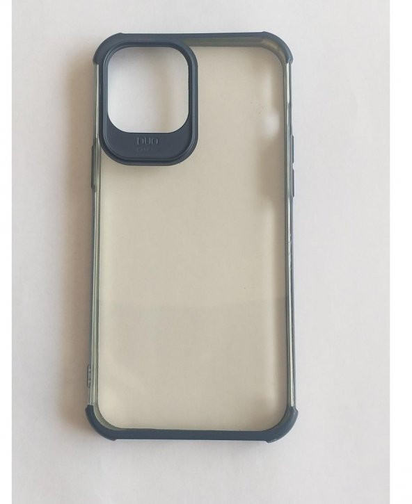 İphone 12 Pro Max Silikon Renkli Köşe Kamera Korumalı Lazer Kılıf ürün görseli 1