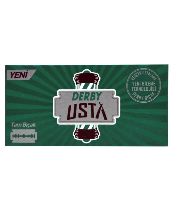 Derby Usta Extra Tam Jilet 100 lü Traş Bıçağı ürün görseli 1