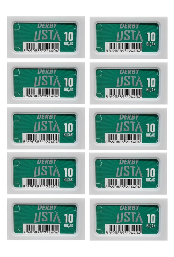 Derby Usta Extra Tam Jilet 100 lü Traş Bıçağı - Resim 2