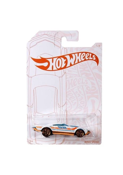 Hot Wheels Pearl and Chrome Muscle Speeder GMR82 ürün görseli 1