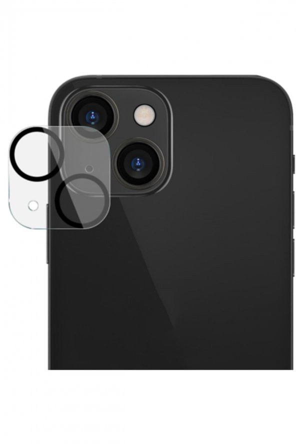 Ally Iphone 13-13 Mini 3d Full Tempered Glass Cam Kamera Koruyucu Şeffaf ürün görseli 1
