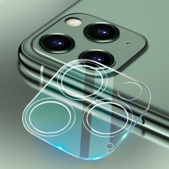 ​iPhone 12 6.1 Pro Full Tempered Kamera Koruyucu Kırılmaz Cam ürün görseli 1