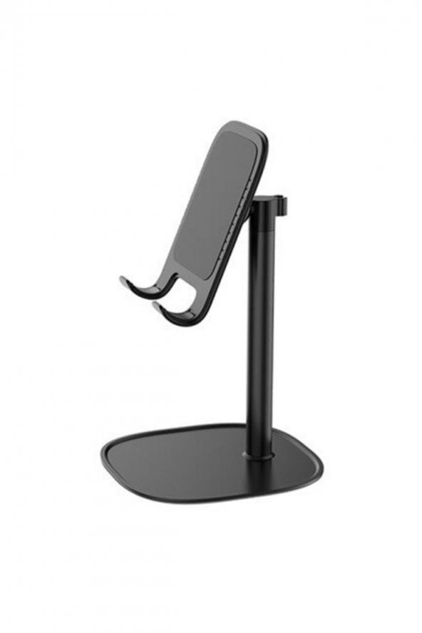 Ally Zm-12 Metal Cep Telefonu Ve Tablet Masaüstü Tutucu Stand Siyah ürün görseli 1