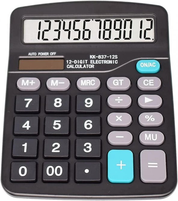 Keenly Elektronik Hesap Makinası KK-837-12S ürün görseli 1