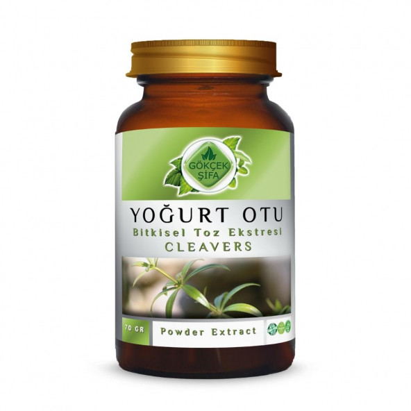 Yoğurt Otu Toz Ekstresi (Asterophyllum Aparine) 70 gr Cam Kavanoz ürün görseli 1