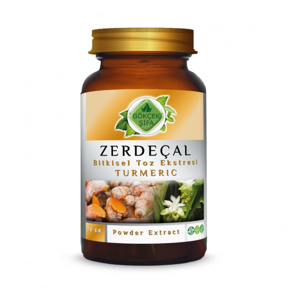 Zerdeçal Toz Ekstresi (Curcuma Longa) 70 gr Cam Kavanoz ürün görseli 1