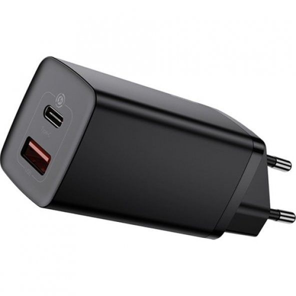 Baseus Gan2 Lite 65W Hızlı Şarj Aleti PD Quick Charging CCGAN2L-B01 ürün görseli 1