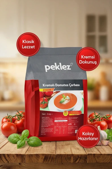 Kremalı Domates Çorbası 3 kg - Hazır Domates Çorbası Karışımı ürün görseli 1