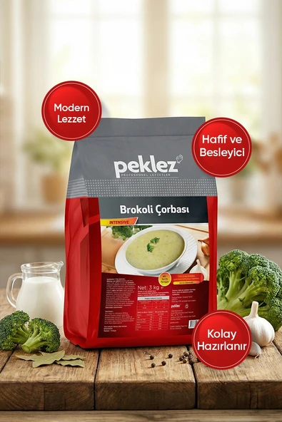 Brokoli Çorbası 3 kg - Hazır Brokoli Çorba Karışımı ürün görseli 1