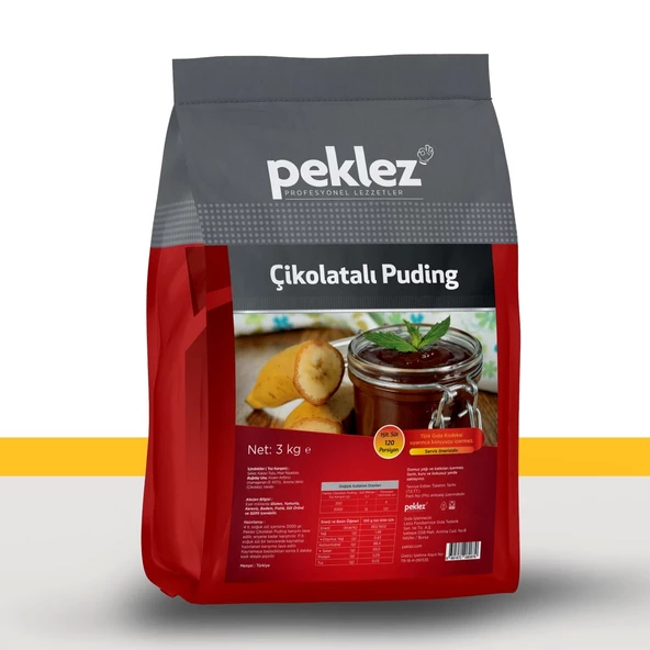 Kakaolu Puding 3 kg ürün görseli 1