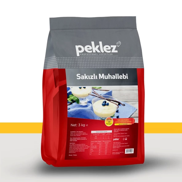 Sakızlı Muhallebi 3 kg ürün görseli 1