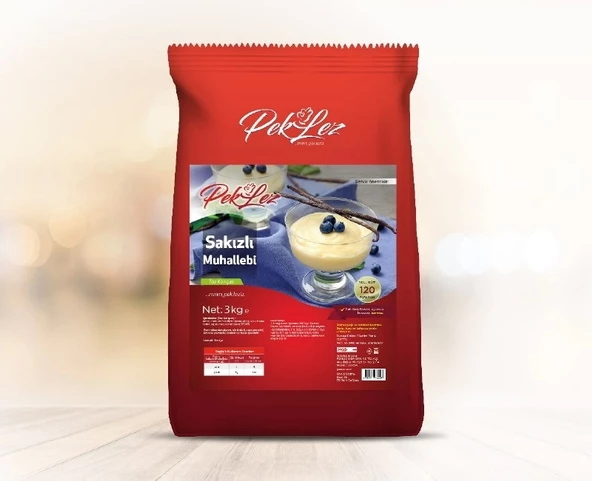 Sakızlı Muhallebi 3 kg - Resim 3