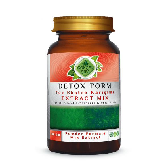 Detox Form Toz Ekstre Karışımı 100 gr ürün görseli 1