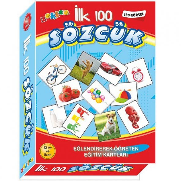İlk 100 Sözcük Görsel Kart Eğitim Seti ürün görseli 1