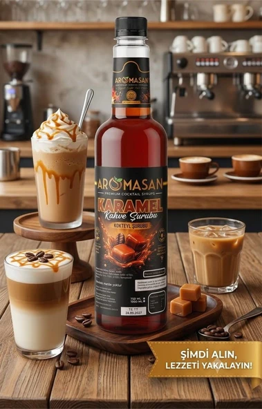 Kokteyl Şurubu Karamel Aromalı 750 ml ürün görseli 1