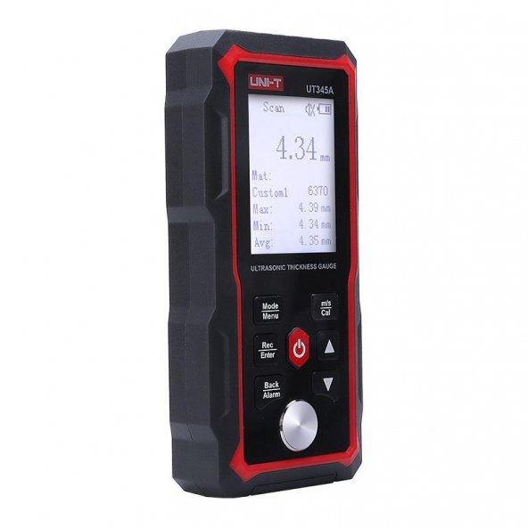 Unı-t  Ut345a Ultrasonik Kalınlık Ölçer 1.00 ~ 300.00mm ürün görseli 1