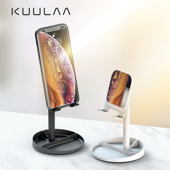 Ally Kuulaa K2 Aynalı Cep Telefonu ve Tablet Masaüstü Standı Tutucu ürün görseli 1