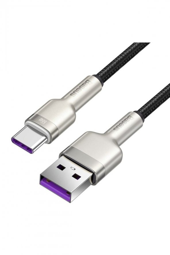 Baseus Cafule 66w Metal Usb To Type-c Hızlı Şarj Kablosu 100cm ürün görseli 1