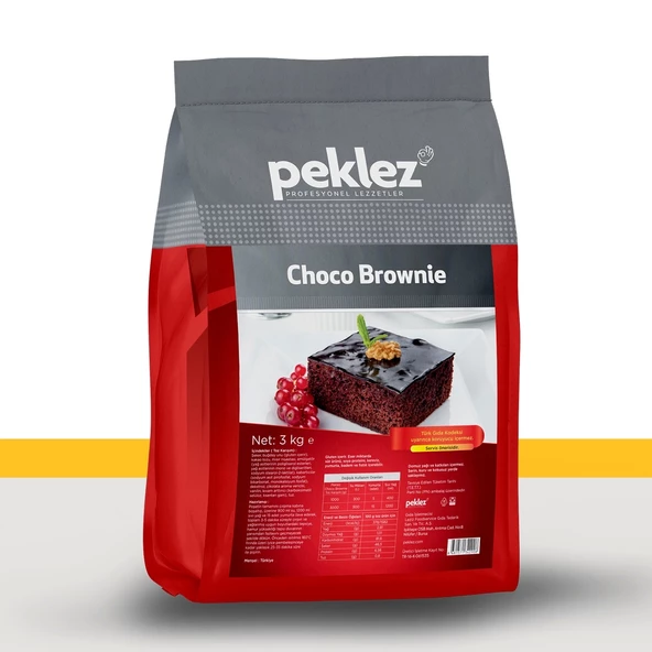 Choco Brownie 3 kg ürün görseli 1