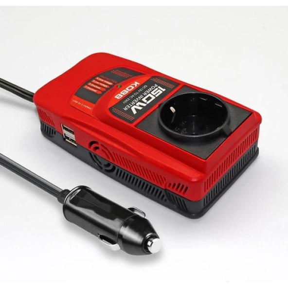 Kobb Kbn150 12V/220V 150Watt Modifiye Sinüs Dönüştürücü Invertör ürün görseli 1