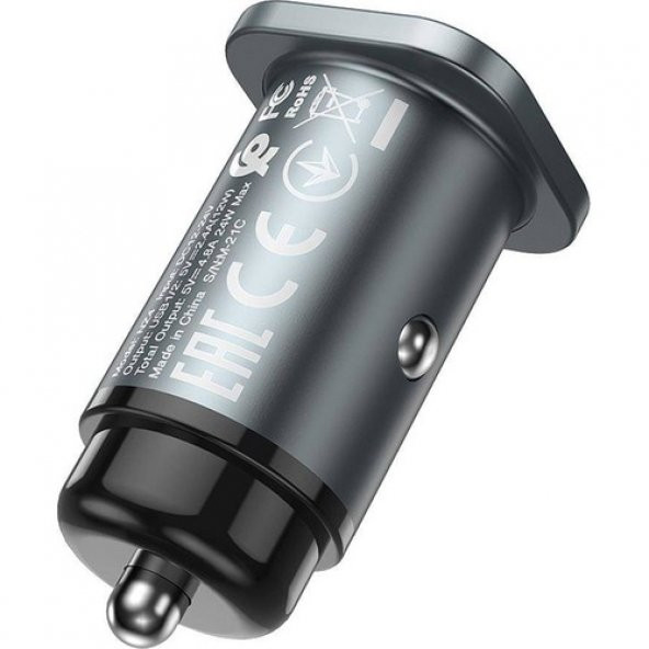 Hoco Nz4 Çift USB 24W Hızlı Şarj Araç Çakmaklık Şarj Adaptörü Oto Şarj Başlığı ürün görseli 1