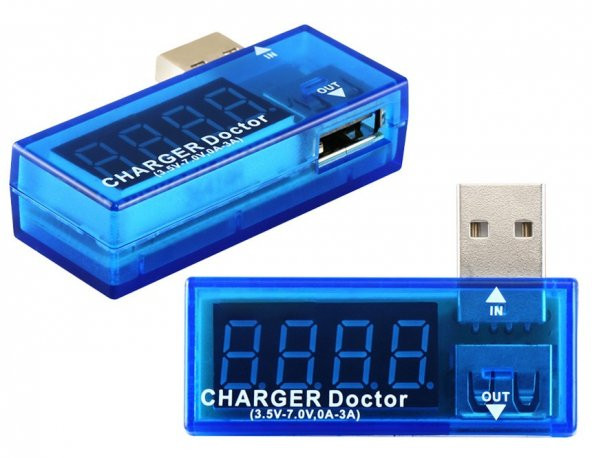 Mini Usb Ampermetre Voltmetre ürün görseli 1