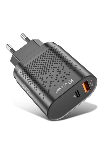 Uslion 18w Usb Qc3.0 Şarj Pd3.0 Hızlı Şarj Aleti Şarj Başlık ürün görseli 1