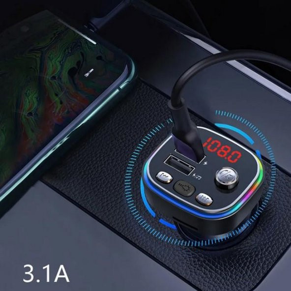 Zhltech Rgb renkli Fm Mp3 Çalar C20 - Resim 4